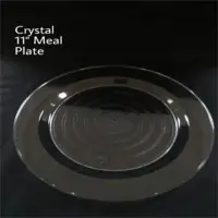 Crystal 11" Meal Plate
