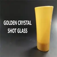 Golden Crystal Shot Glass