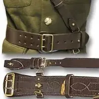 Leather Army Cross Belt