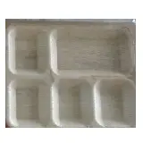 Square Plate 5 Partition 10"X12"