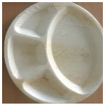 Round Plate 4 Partition 12"X12"