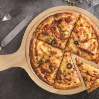 Wooden Pizza Tray From Vietnamese