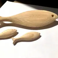 Wooden Fish Kids Toy