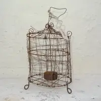 Handmade Wirework Tealight Cage