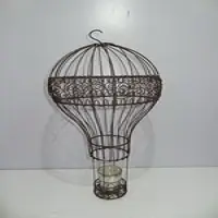 Wire Work Hot Baloom Candle