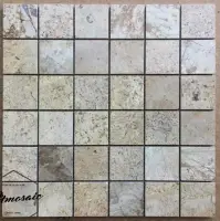 48x48 Chocolate Natural Stone Mosaic