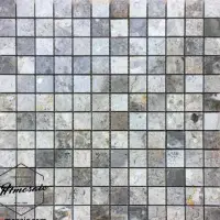 48x48 Grey Natural Stone Mosaic