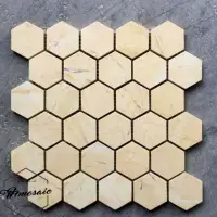 Yellow Hexagon Natural Stone