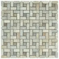 Peak  Natural Stone Mosaic Tile In Gray