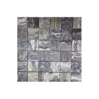 Grey  Honed Travertine Mosaic