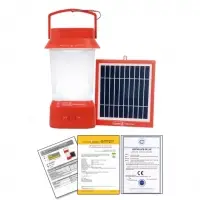 Solar Power Lantern With Phone Charger And Radio