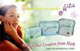 Aloe herbal sanitary napkin