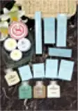 Hotel amenities set