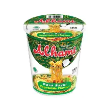 Alhami Regular Cup Vegetable Instant Noodles