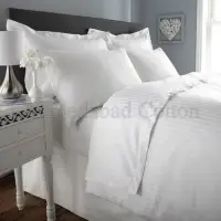 Plain White Hotel Bed Sheet