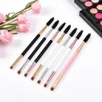 Double End Eyebrow Eyelash Spoolie Brush