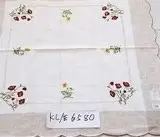 Embroidery tablecloth