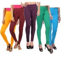 Ladies Plain Cotton Legging