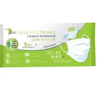 Medical Green 3 Layer Face Mask