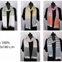 100% Cotton Stoles Woven