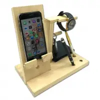 Pine Wood Multi Utility Desk Organizer