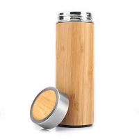 Bamboo Thermos Bottle