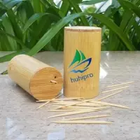 Bamboo Toothpick Box