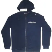 CVC Fleece Navy Blue Pull-over Hoodies