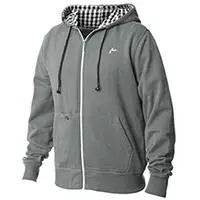 CVC Fleece Gray Pull-over Hoodie