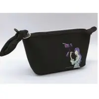 Black Canvas Travel Toiletry Bag