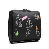 Multiple Colors PVC Leather Custom Toiletry Bag