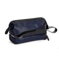 Multil Compartment Mens Leather Travel Bag