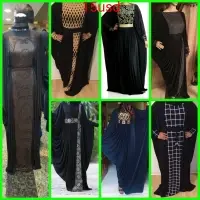 Women's Black Abaya 2016