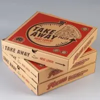 Front Self-locking Pizza Boxes