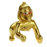 Brass God Statues Laddu Gopal