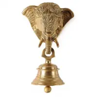 Brass Elephant Bell