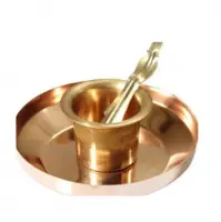 Brass Pooja Thali With Pali