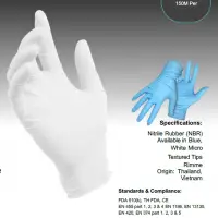 FDA CE certified Powder Free Nitrile Gloves