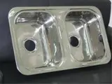 Double bowl sink