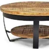 Iron Wooden Table