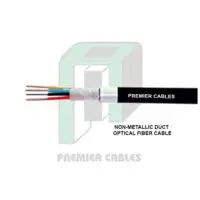 Optical fiber cable - duct type