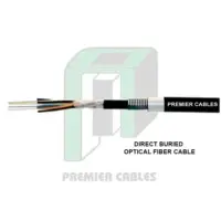Direct burried optical fiber cable