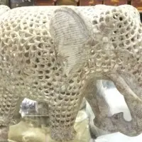 Decorative Marble Elephant Statue