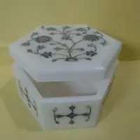 Designer Marble Jewelry Box