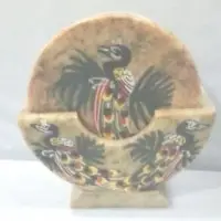 Colored Marble Inlay Coasters