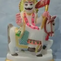 Jaharpir Baba Marble Statue