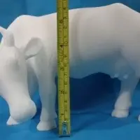 Marble Cow Statue