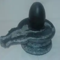 Shivlinga Shiva Black Marble