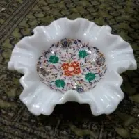 White Makrana Marble Bath Bowl