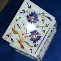 Handmade Carnelian Malaquite Gifts Box